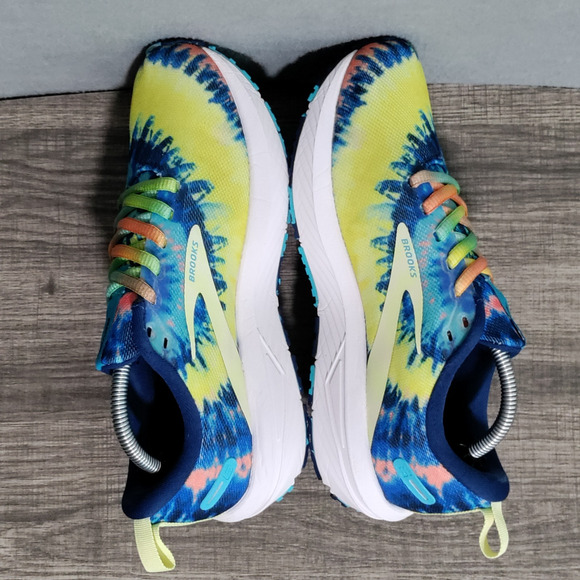 Brooks Revel 6 Rock n Roll Tie Dye Blue Womens Sz US 7 Athletic Lace Up Sneakers - Picture 7 of 13